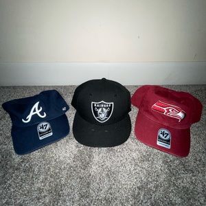Raiders, falcons and Atlanta braves